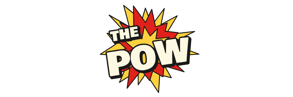 Logo de THE POW en PNG con fondo transparente