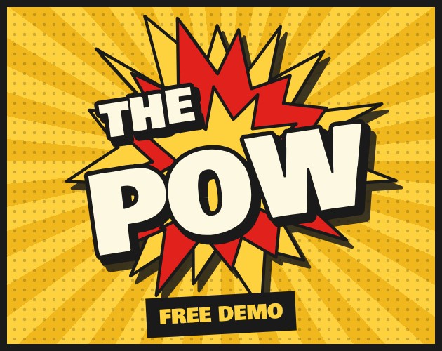 Portada de THE POW en estilo cómic