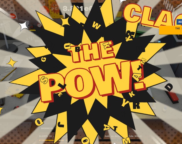 Portada de THE POW con el estallido THE POW